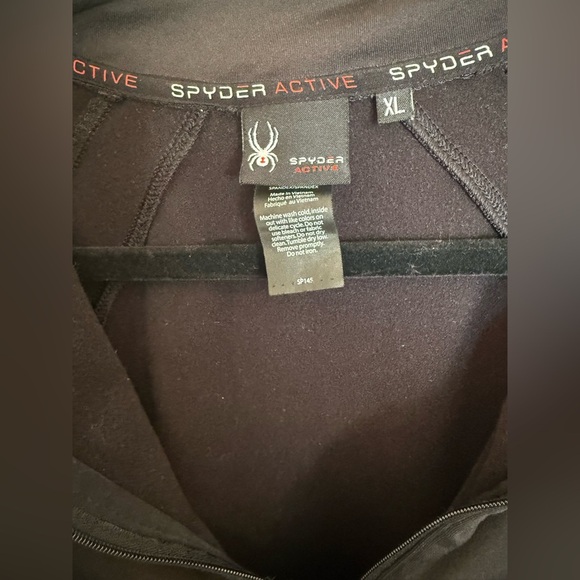 Spyder active Women’s quarter zip pull over jacket  size XL - Picture 6 of 9